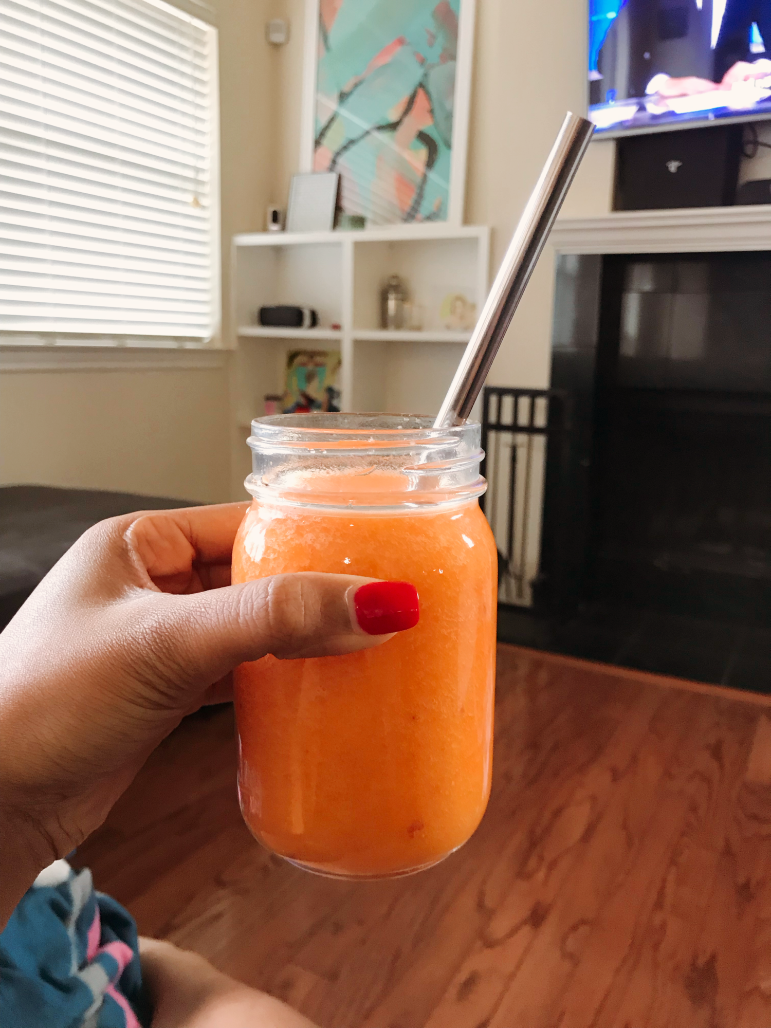Super Orange Apple Smoothie