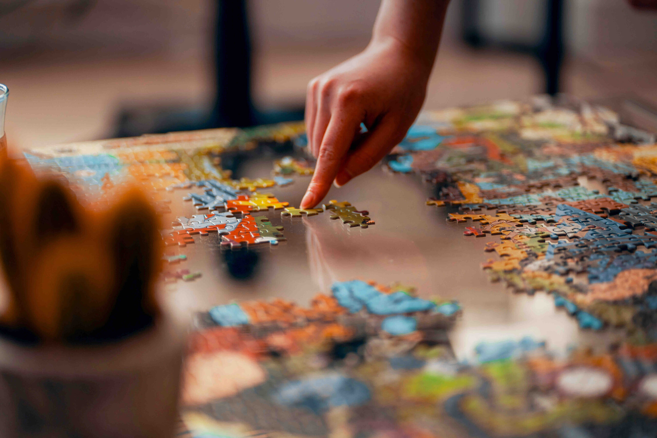 Family Puzzles Game Night