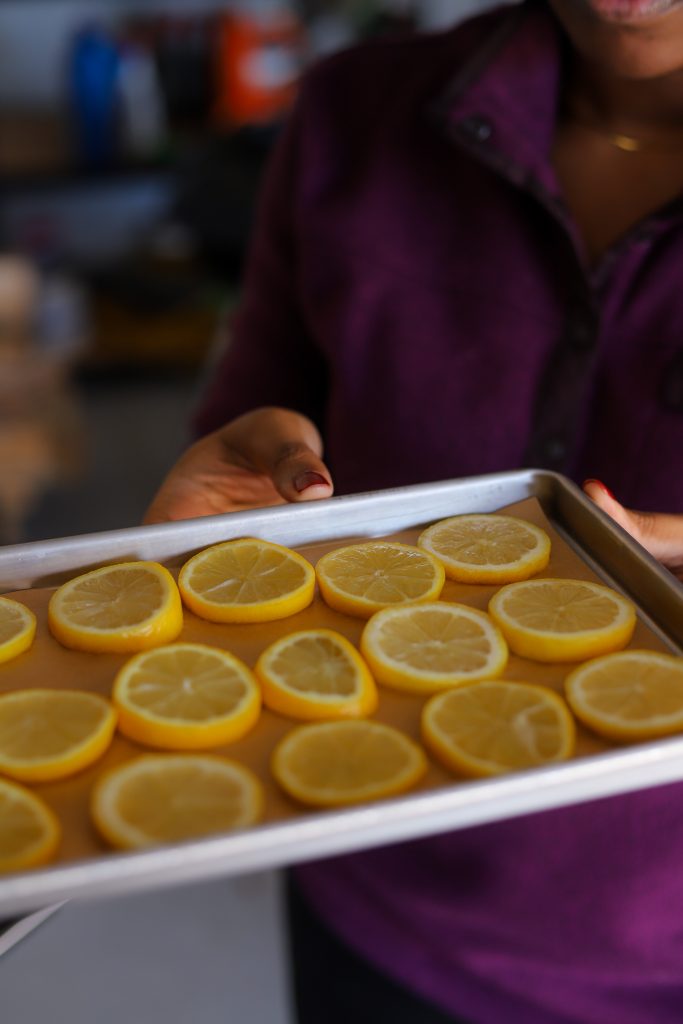 freeze drying lemons at home