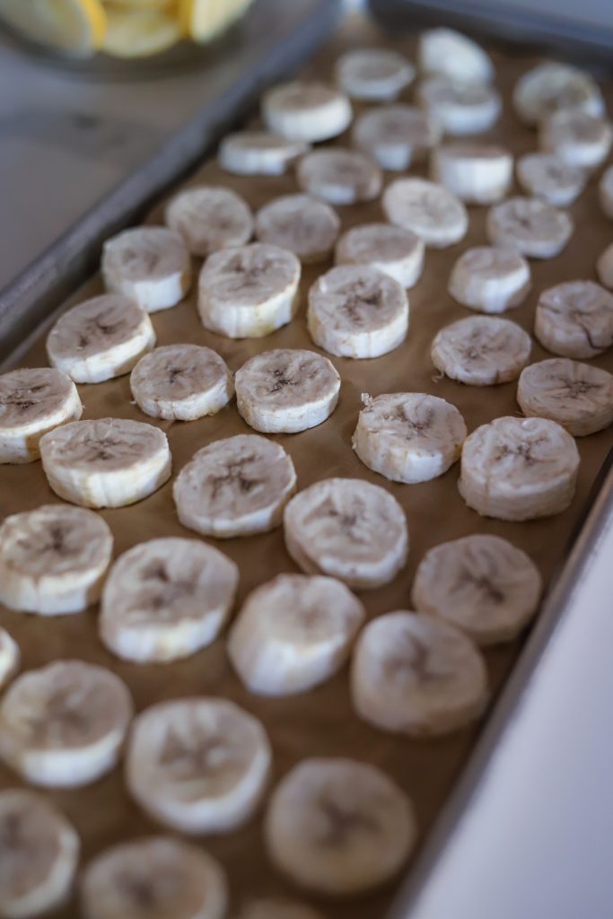 freeze dried bananas at home