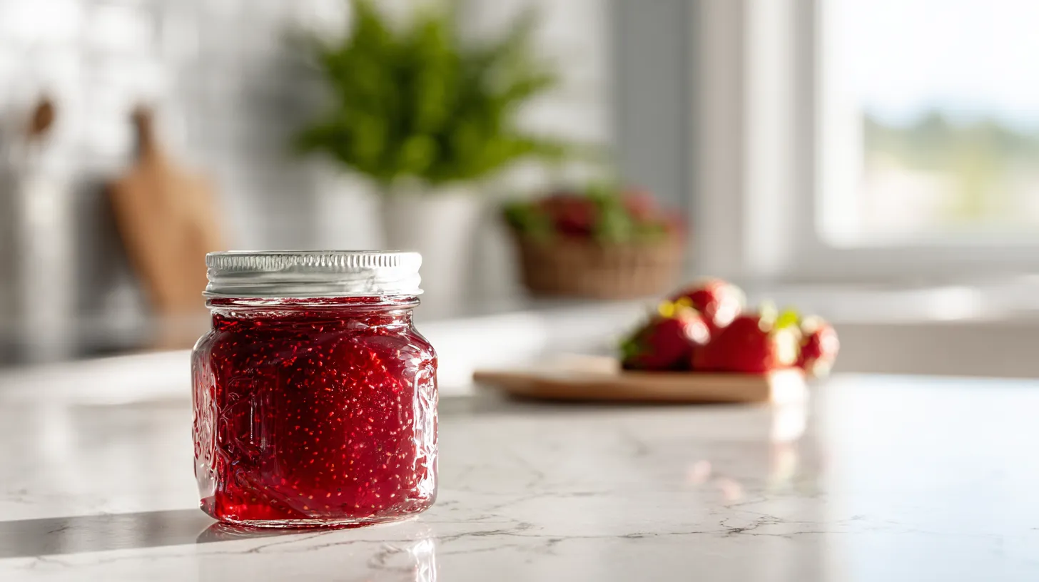 canning strawberry jam