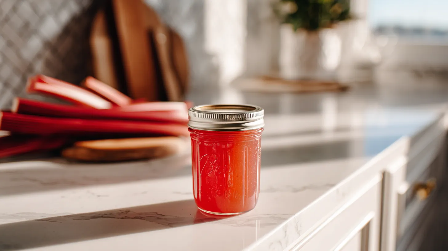 rhubarb jelly