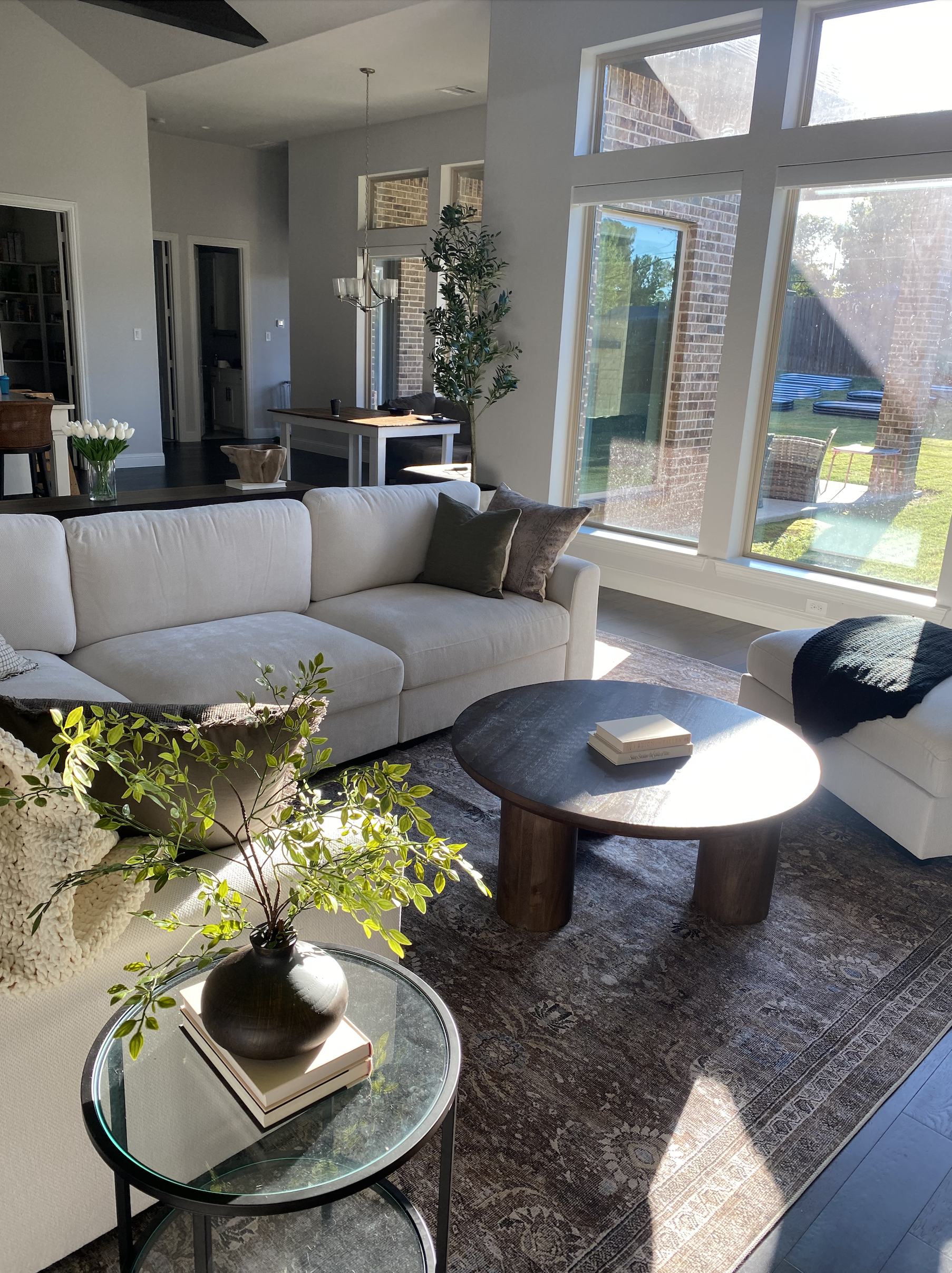 family living room design decor mortgage payoff